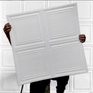 70x70cm 3D Room Decor Self-adhesive Foam Wall Stickers Waterproof Anti-collision Wallpaper for Ceiling Background